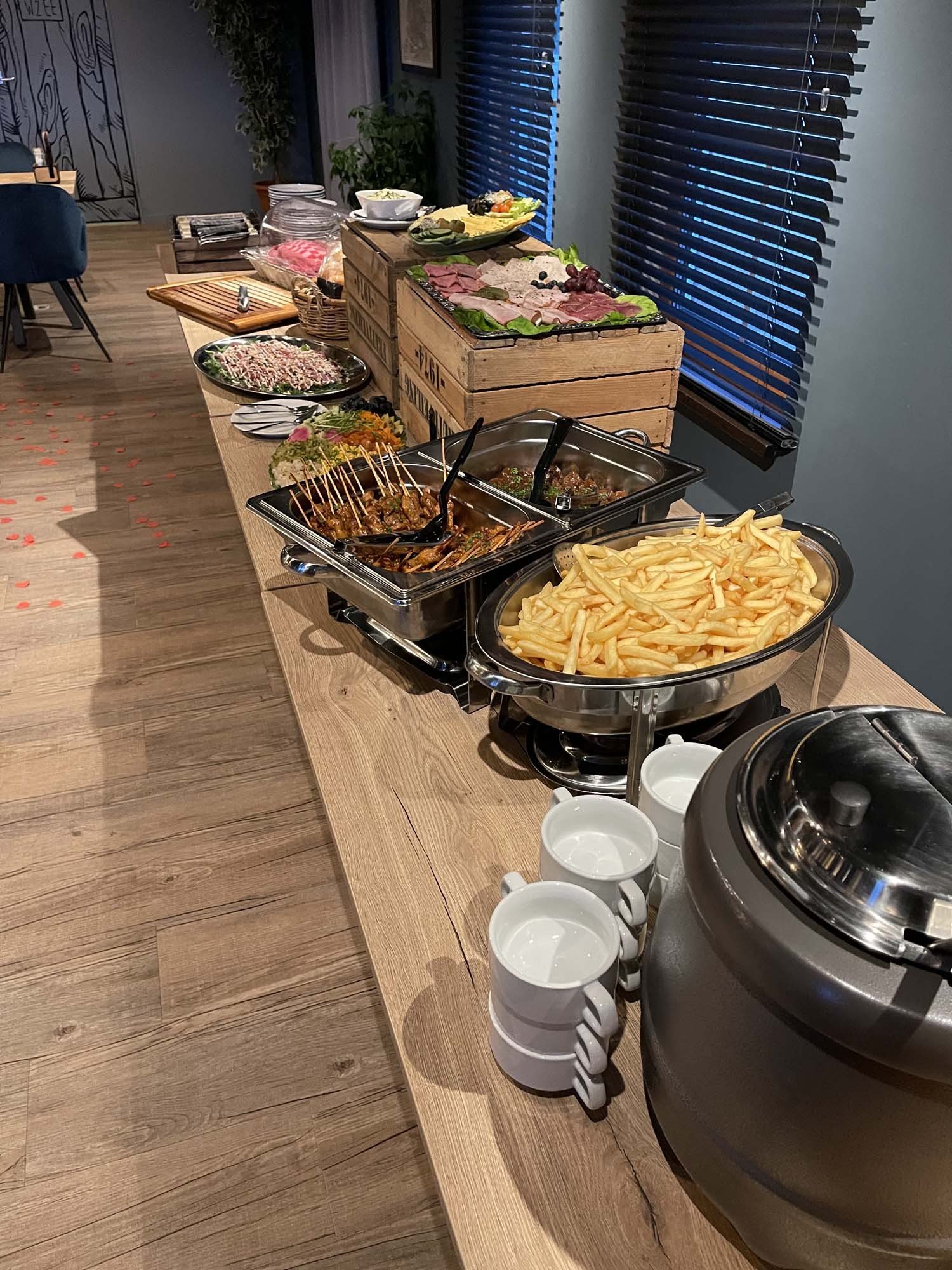 Warm- en koud buffet
